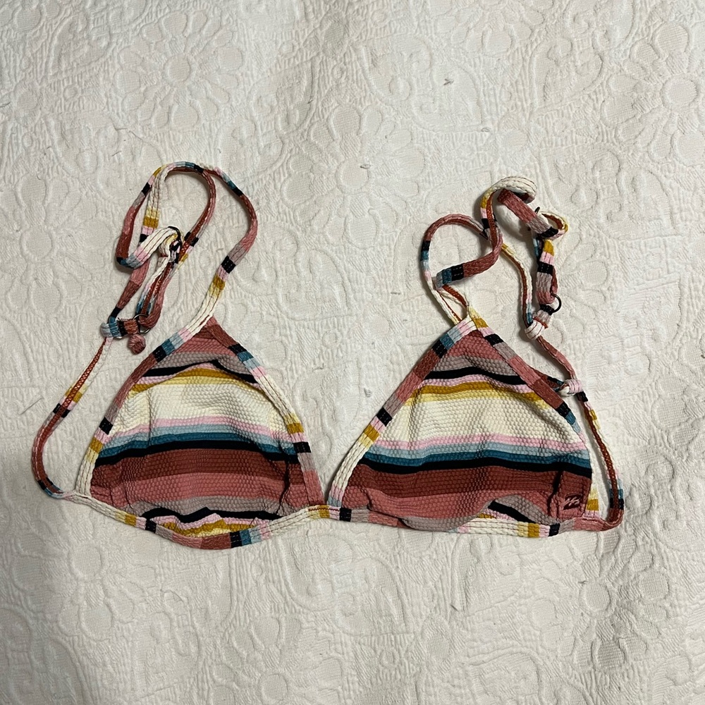 Billabong Easy Daze Rainbow Bikini Top